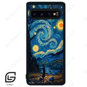 قاب گوشی سامسونگ اس 10 (Galaxy S10 ) طرح شب کد 2801