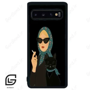قاب گوشی سامسونگ اس 10 (Galaxy S10 ) طرح خانومی کد 2810