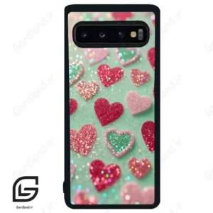 قاب گوشی سامسونگ اس 10 (Galaxy S10 ) طرح قلب کد 2812