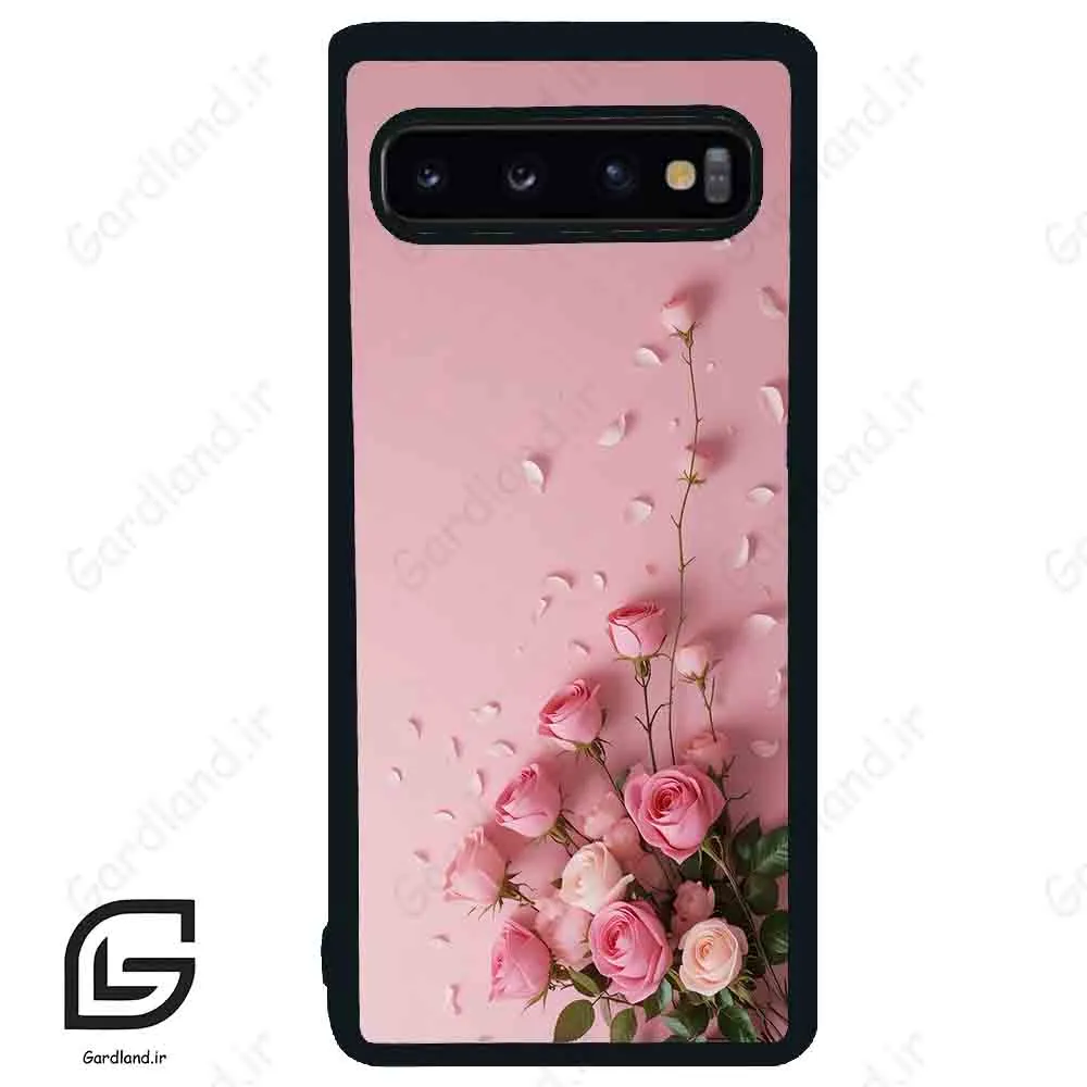قاب گوشی سامسونگ اس 10 (Galaxy S10 ) طرح گل کد 2813