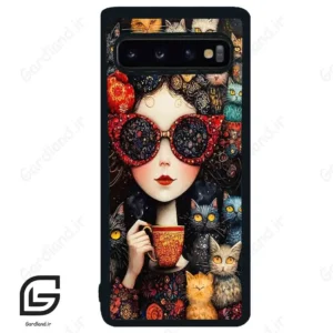 قاب گوشی سامسونگ اس 10 (Galaxy S10 ) طرح دخترانه کد 2829