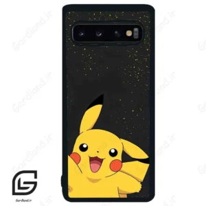 قاب گوشی سامسونگ اس 10 (Galaxy S10 ) طرح پیکاچو کد 2835