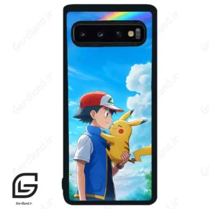قاب گوشی سامسونگ اس 10 (Galaxy S10 ) طرح پیکاچو کد 2839