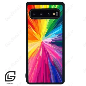 قاب گوشی سامسونگ اس 10 (Galaxy S10 ) طرح رنگارنگ کد 2877