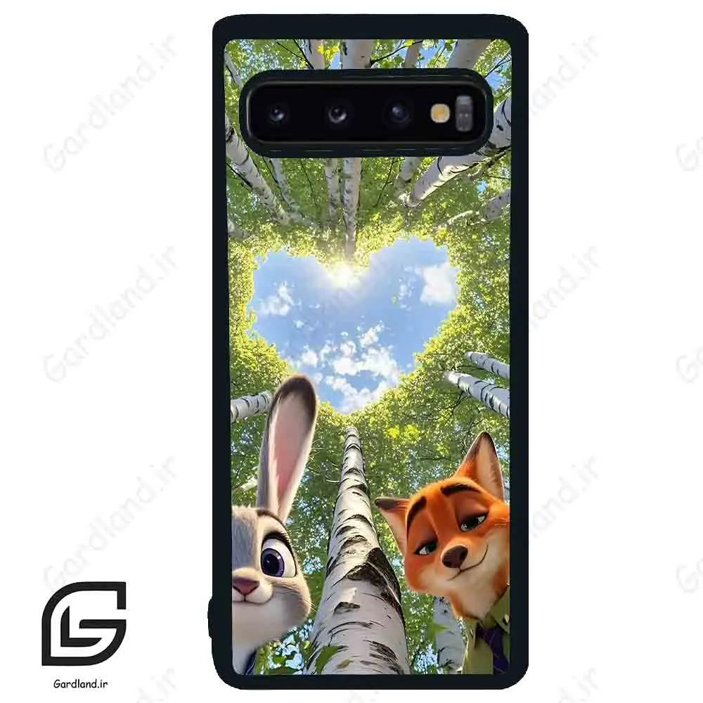 قاب گوشی سامسونگ اس 10 (Galaxy S10 ) طرح زوتوپیا کد 2887