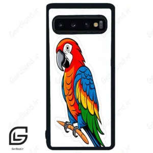 قاب گوشی سامسونگ اس 10 (Galaxy S10 ) طرح طوطی کد 2896