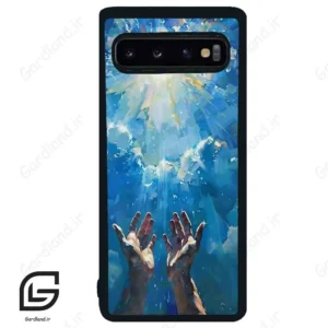 قاب گوشی سامسونگ اس 10 (Galaxy S10 ) طرح دعا کد 2930
