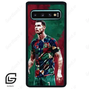 قاب گوشی سامسونگ اس 10 پلاس (Galaxy S10 Plus ) طرح رونالدو کد 2008