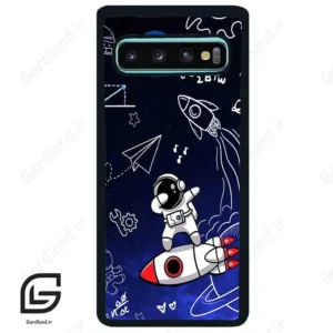قاب گوشی سامسونگ اس 10 پلاس (Galaxy S10 Plus ) طرح فضانورد کد 2012