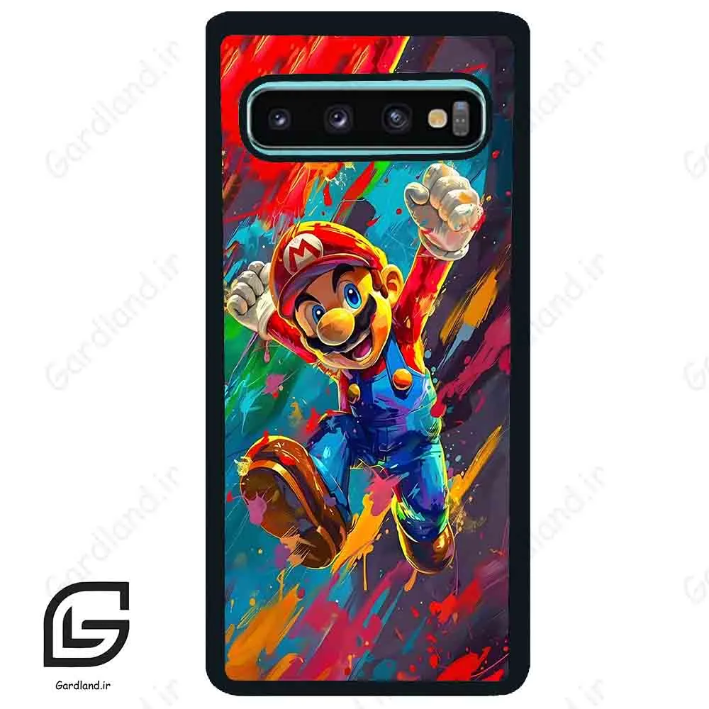 قاب گوشی سامسونگ اس 10 پلاس (Galaxy S10 Plus ) طرح سوپرماریو کد 2016