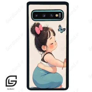 قاب گوشی سامسونگ اس 10 پلاس (Galaxy S10 Plus ) طرح دخترانه کد 2032