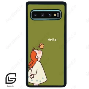 قاب گوشی سامسونگ اس 10 پلاس (Galaxy S10 Plus ) طرح دخترانه کد 2044