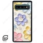 قاب گوشی سامسونگ اس 10 پلاس (Galaxy S10 Plus ) طرح گل کد 2046