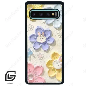 قاب گوشی سامسونگ اس 10 پلاس (Galaxy S10 Plus ) طرح گل کد 2046