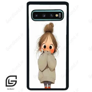 قاب گوشی سامسونگ اس 10 پلاس (Galaxy S10 Plus ) طرح دخترانه کد 2054