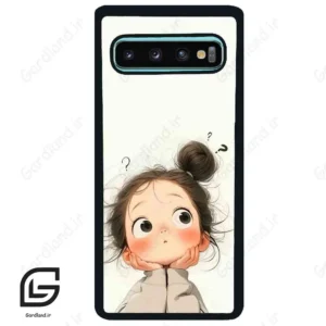 قاب گوشی سامسونگ اس 10 پلاس (Galaxy S10 Plus ) طرح دخترانه کد 2056