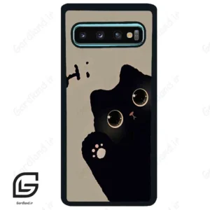 قاب گوشی سامسونگ اس 10 پلاس (Galaxy S10 Plus ) طرح گربه کد 2059