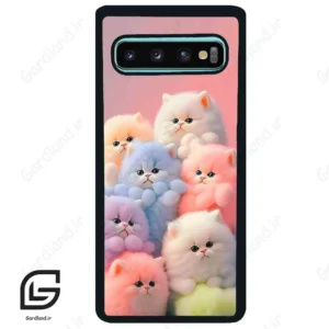 قاب گوشی سامسونگ اس 10 پلاس (Galaxy S10 Plus ) طرح گربه کد 2073