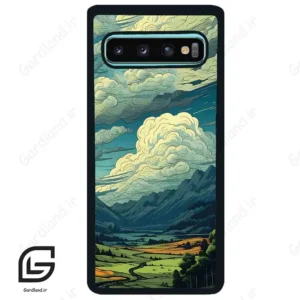 قاب گوشی سامسونگ اس 10 پلاس (Galaxy S10 Plus ) طرح طبیعت کد 2074