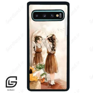 قاب گوشی سامسونگ اس 10 پلاس (Galaxy S10 Plus ) طرح دخترانه کد 2078