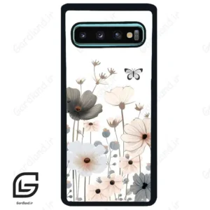 قاب گوشی سامسونگ اس 10 پلاس (Galaxy S10 Plus ) طرح گل کد 2081