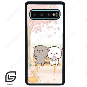 قاب گوشی سامسونگ اس 10 پلاس (Galaxy S10 Plus ) طرح گربه کد 2085
