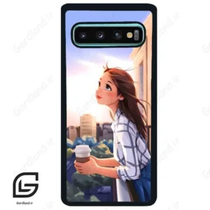 قاب گوشی سامسونگ اس 10 پلاس (Galaxy S10 Plus ) طرح دخترانه کد 2086