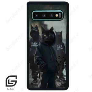 قاب گوشی سامسونگ اس 10 پلاس (Galaxy S10 Plus ) طرح گربه کد 2091