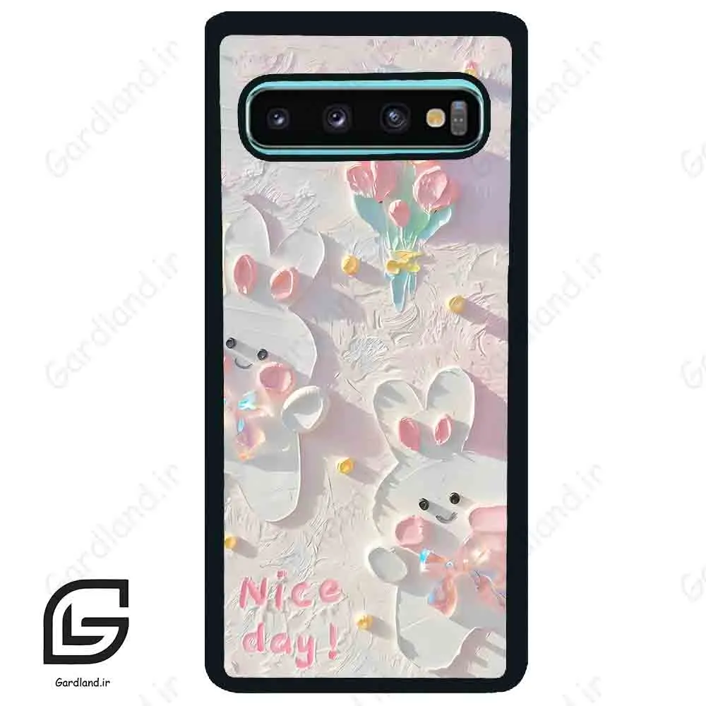 قاب گوشی سامسونگ اس 10 پلاس (Galaxy S10 Plus ) طرح خرگوشی کد 2097