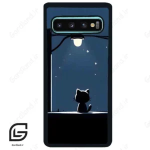 قاب گوشی سامسونگ اس 10 پلاس (Galaxy S10 Plus ) طرح گربه کد 2098
