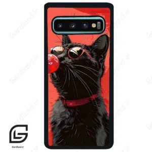 قاب گوشی سامسونگ اس 10 پلاس (Galaxy S10 Plus ) طرح گربه کد 2131