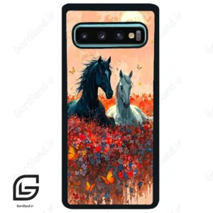 قاب گوشی سامسونگ اس 10 پلاس (Galaxy S10 Plus ) طرح اسب کد 2166