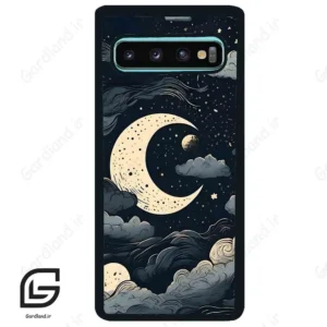 قاب گوشی سامسونگ اس 10 پلاس (Galaxy S10 Plus ) طرح ماه کد 2173