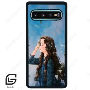 قاب گوشی سامسونگ اس 10 پلاس (Galaxy S10 Plus ) طرح دخترانه کد 2209