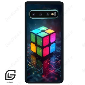 قاب گوشی سامسونگ اس 10 پلاس (Galaxy S10 Plus ) طرح مکعب کد 2222