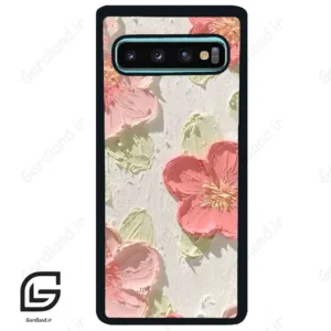 قاب گوشی سامسونگ اس 10 پلاس (Galaxy S10 Plus ) طرح گل کد 2234