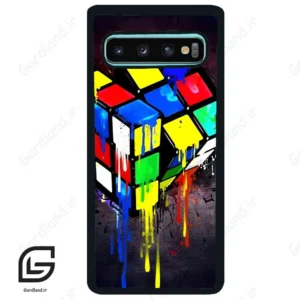 قاب گوشی سامسونگ اس 10 پلاس (Galaxy S10 Plus ) طرح مکعب کد 2236