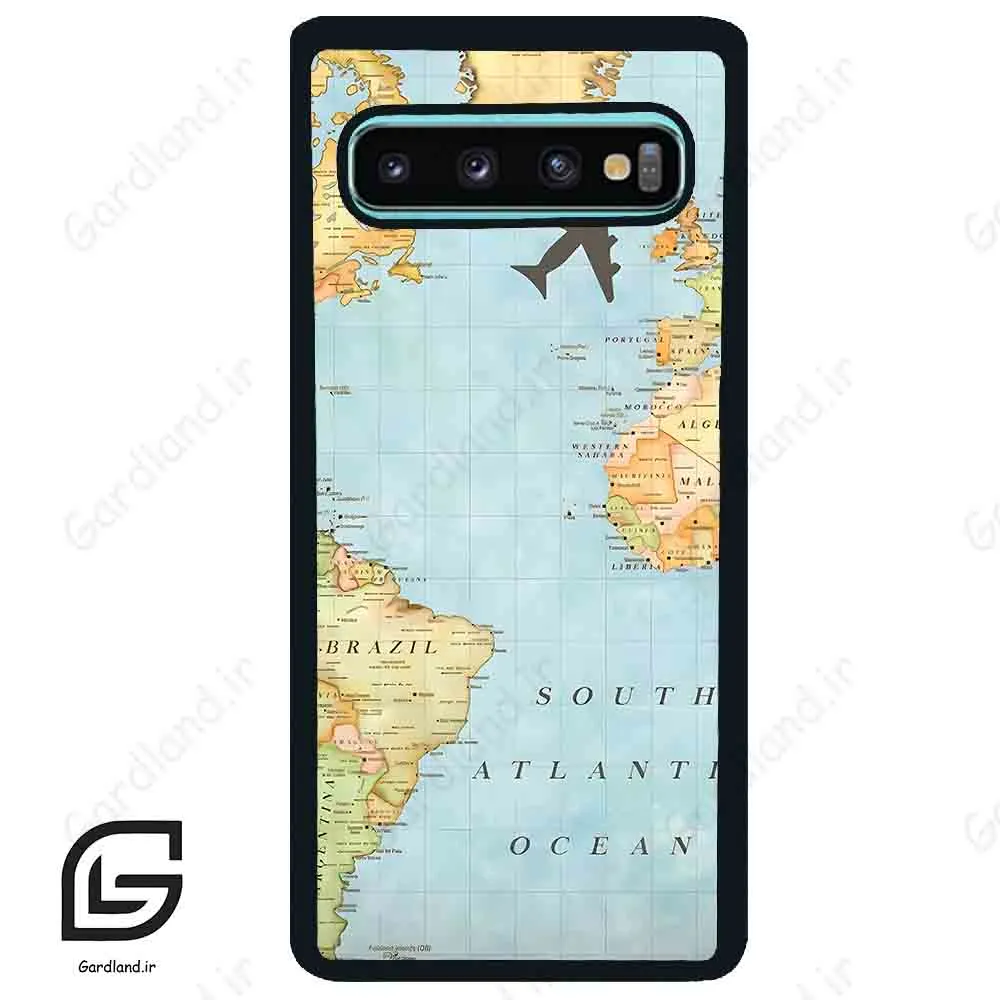 قاب گوشی سامسونگ اس 10 پلاس (Galaxy S10 Plus ) طرح نقشه کد 2243