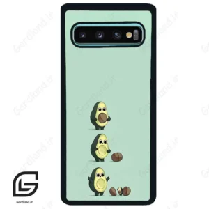 قاب گوشی سامسونگ اس 10 پلاس (Galaxy S10 Plus ) طرح اووکادو کد 2258