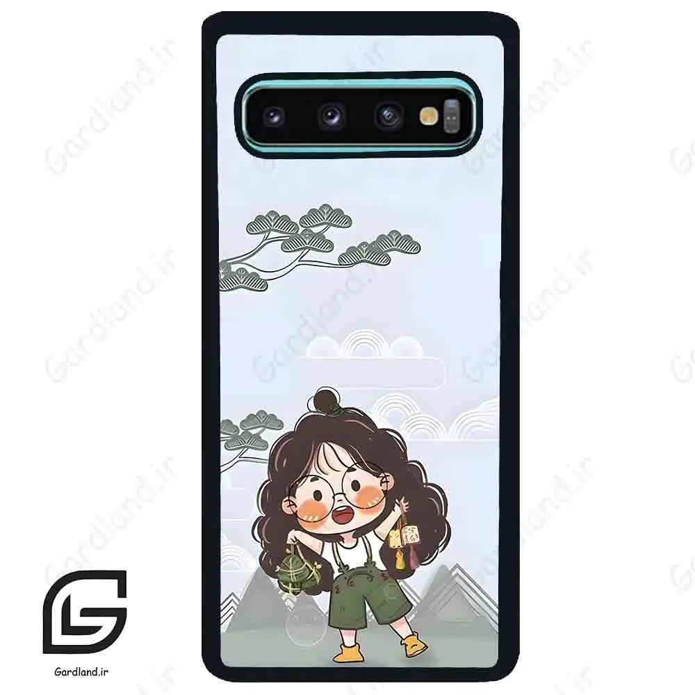 قاب گوشی سامسونگ اس 10 پلاس (Galaxy S10 Plus ) طرح دخترانه کد 2263
