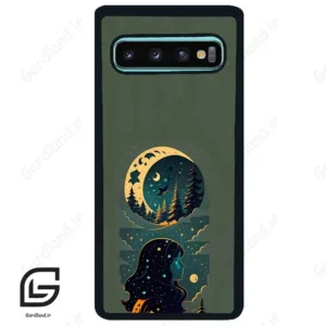 قاب گوشی سامسونگ اس 10 پلاس (Galaxy S10 Plus ) طرح ماه کد 2267