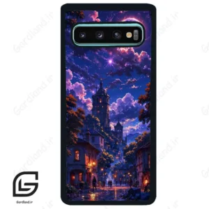 قاب گوشی سامسونگ اس 10 پلاس (Galaxy S10 Plus ) طرح اسمان کد 2277