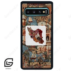 قاب گوشی سامسونگ اس 10 پلاس (Galaxy S10 Plus ) طرح نقشه ایران کد 2287