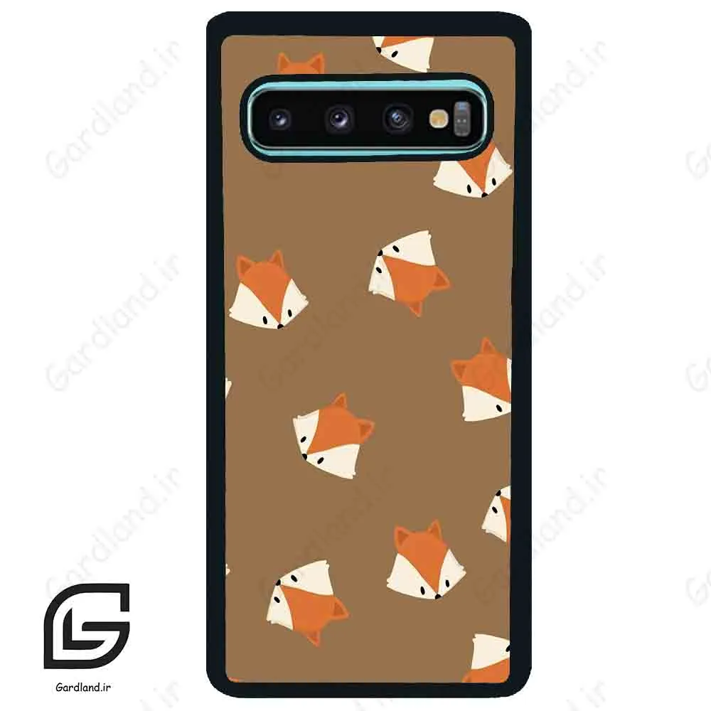قاب گوشی سامسونگ اس 10 پلاس (Galaxy S10 Plus ) طرح روباه کد 2306