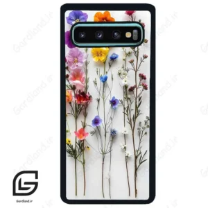 قاب گوشی سامسونگ اس 10 پلاس (Galaxy S10 Plus ) طرح گل کد 2321
