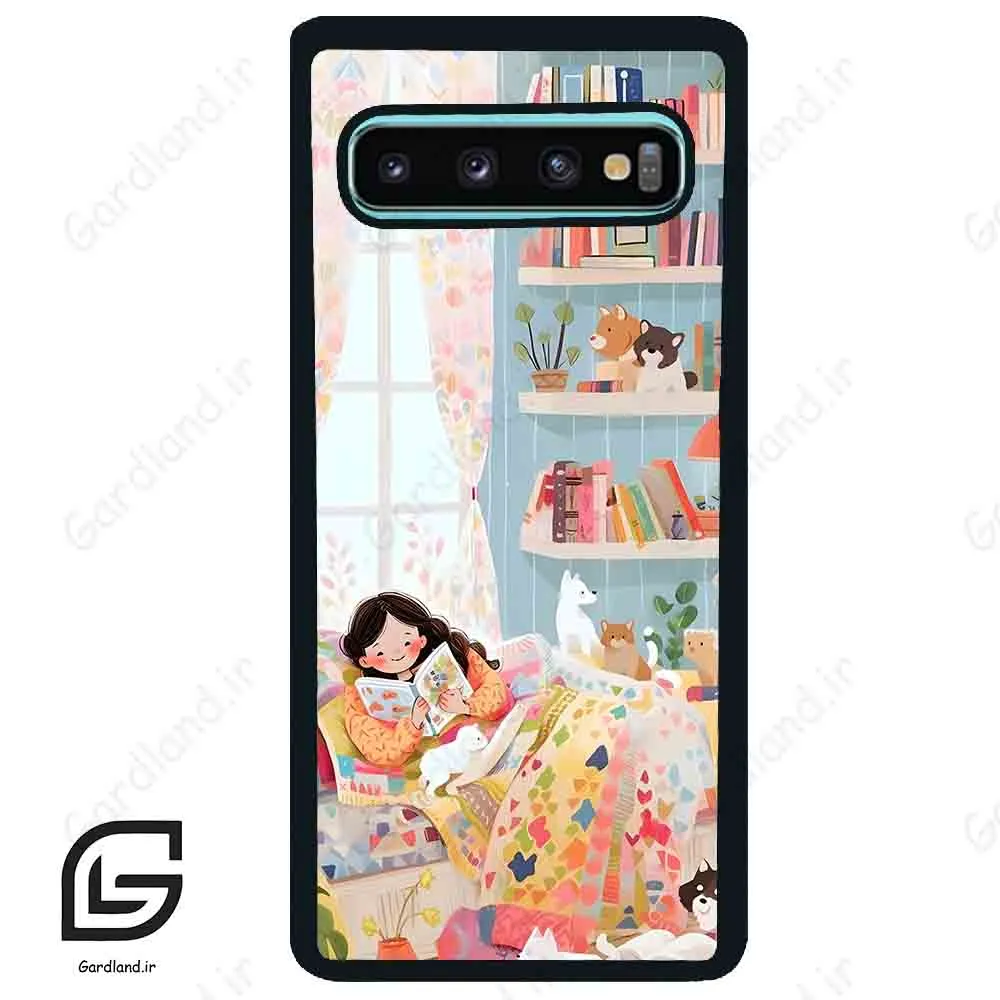 قاب گوشی سامسونگ اس 10 پلاس (Galaxy S10 Plus ) طرح دخترانه کد 2325
