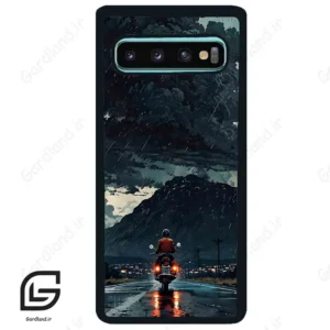 قاب گوشی سامسونگ اس 10 پلاس (Galaxy S10 Plus ) طرح موتورسوار کد 2342