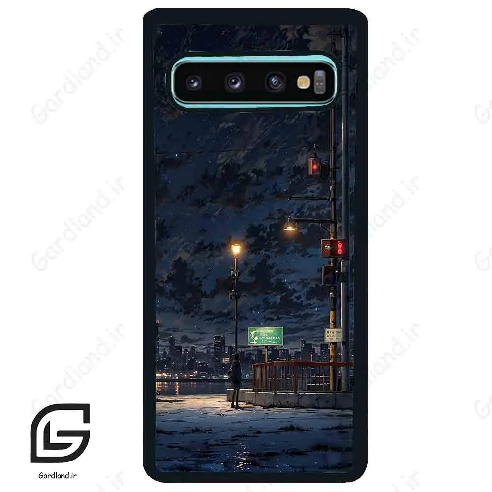 قاب گوشی سامسونگ اس 10 پلاس (Galaxy S10 Plus ) طرح شب کد 2354