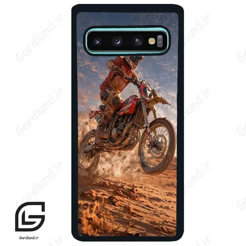 قاب گوشی سامسونگ اس 10 پلاس (Galaxy S10 Plus ) طرح موتورسوار کد 2370