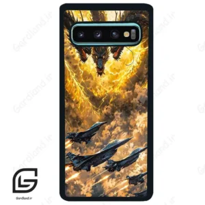 قاب گوشی سامسونگ اس 10 پلاس (Galaxy S10 Plus ) طرح گودزیلا کد 2377